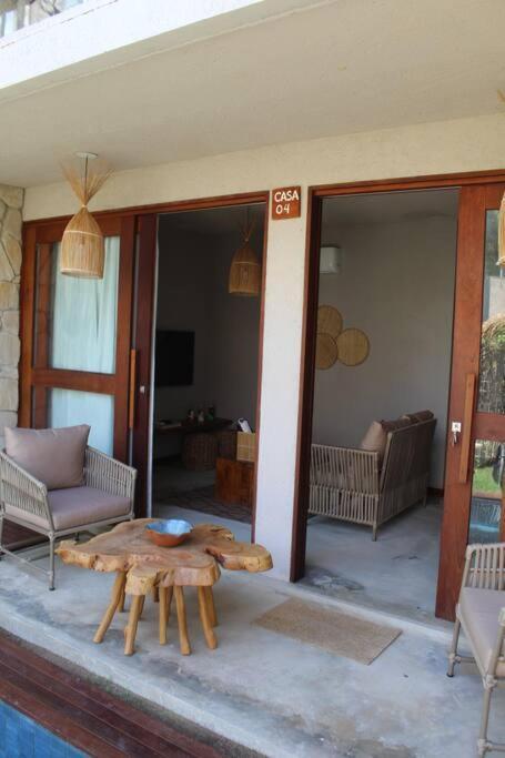 Willa Casa De Luxo Na Praia Do Patacho - Cond. Azulu, Casa 04 Pôrto de Pedras Zewnętrze zdjęcie